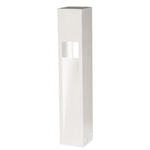Balizador_Flash_Alumnio_40_Cm_Pa402_Bmt_Branco_Microtexturizado_Gu10_1_Lmpada_Ideal_104031201jpg
