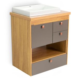 Conj Gianni (Touc+Cuba) 61cm Freijo/Cinza Fosco Corso