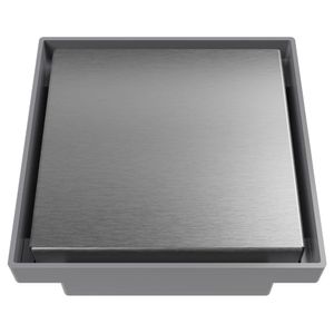Ralo Oculto Quadrado 15x15 Inox Astra