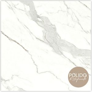 Piso 66x66 Statuario Polido Retificado Lbv3 Cx2.18m2 Formigres