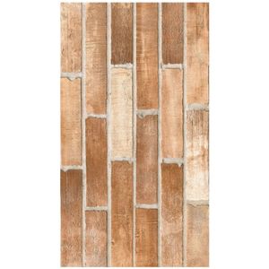 Piso Esmaltado 32x58 Tijolo Rustico Hd60077 Cx2.02m2 Incopisos