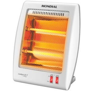 Aquecedor Quartzo Comfort Air Ii Branco/Cinza 900w 127v Mondial