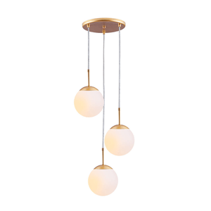 Pendente Chelsea Dourado E27 3 Lampadas Startec