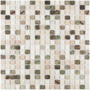 Pastilha De Vidro 30.5x30.5 Pedra Sm06  Glass Mosaic