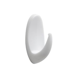 Gancho Adesivo Oval Médio Com 3 Unidades Bemfixa