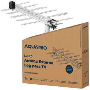 Antena Log Externa Periodica Uhf 20 Elementos Aquario