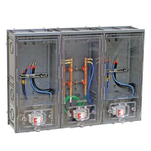 Conjunto Montagem Básica Para 2 Medidores Enel