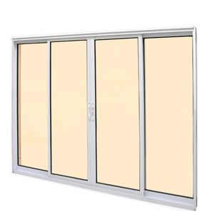 Janela Topazio Plus Branco 4 Folhas Sem Grade 100x120 Esquadrifazio