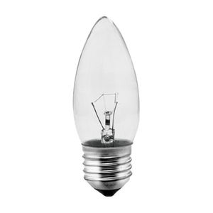 Lampada Vela Clara 40w 220v E27 Taschibra