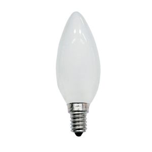 Lâmpada Vela Leitosa 40w 220v E14 Taschibra