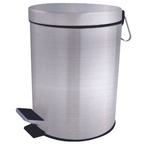 Lixeira Inox 5l Mundiart