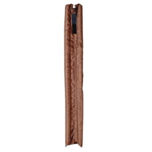 Protetor De Porta Duplo Marrom 80cm Stamaco