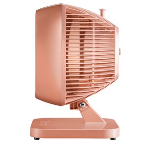 Ventilador De Mesa Oscilante 30cm Rosa Nude 220v Ventidelta