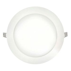 Plafon Superled Embutir 18w 2700k Redondo Bivolt Sensação De Aconchego Ourolux