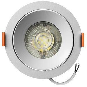 Spot Embutir Easy Led Decor 12w 6500k Redodo Branco 11cm Bronzearte