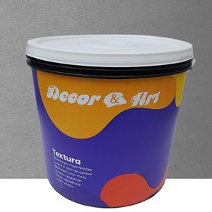 Textura Granelli Cinza Suave Balde 20kg Decor E Arte