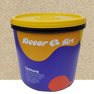 Textura Arenosa Palha Balde 20kg Decor E Arte
