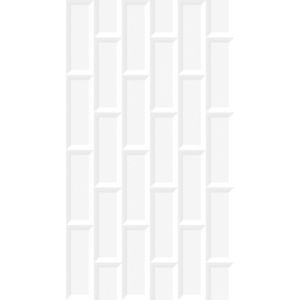 Piso Esmaltado 32x58 Branco Tijolo G40104 Cx2.02m2 Seu Ambiente Moderno E Com Estilo Bellacer