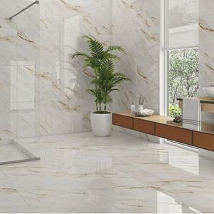 Piso 66x66 Calacata Polido Retificado Lbv3 Cx2.18m2 Formigres