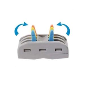 Conector Emenda Isola 0.75 4mm² 3p 32a 400v 223c Interneed