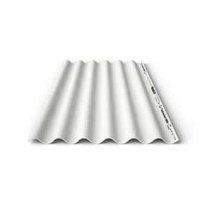 Telha Branca Ondulada Topcomfort 6mm 2.44x1.10m Brasilit