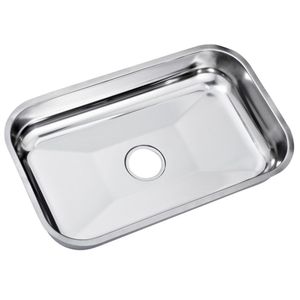 Cuba Inox Rasa 56x34x11 Aço 430 Fabrinox