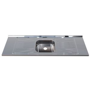 Pia Inox 1.50x52m Com Escorredor Fabrinox