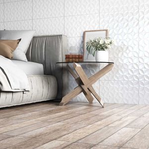 Revestimento Esmaltado 32x58 Luxor Blanc Cx2.02m2 Cedasa