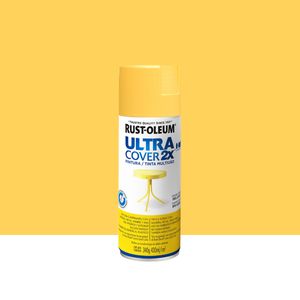 Tinta Spray Ultra Cover 2x Amarelo Sol Brilhante 340g Viapol