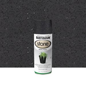 Tinta Spray Stone Pedra Preto 340g Viapol