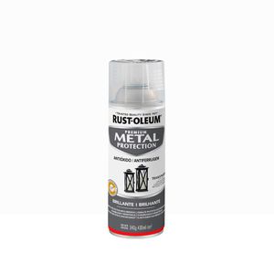 Tinta Spray Metal Protection Transparente Brilhante 340g Viapol