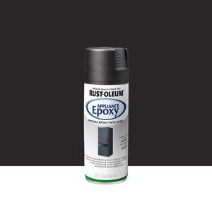 Tinta Spray Specialty Epoxi Aço Inoxidável Preto 340g Viapol