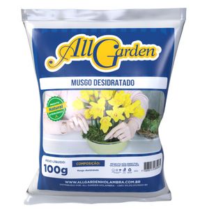 Musgo Desidratado 100g All Garden