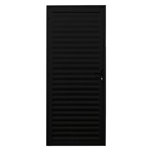 Porta Palheta L-25 Safira Preto 210x90 Direito Esquadrifazio