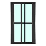 Porta_Balco_2_Folhas_L25_Diamante_Preto_210x150_Esquadrifazio_104212301jpg