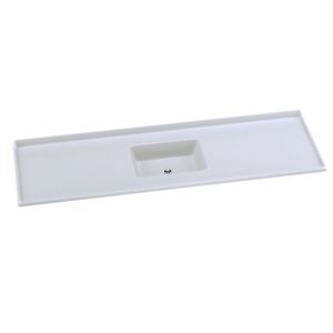 Pia Sintetica Granitada Standard  180x55cm Gelo