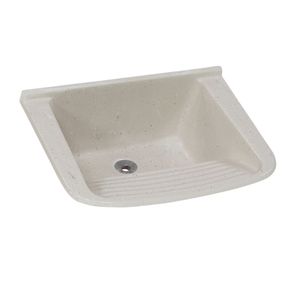 Tanque Marmore Sintetico 55x41cm Travertino