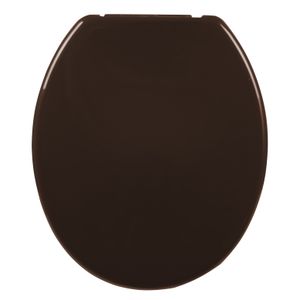 Assento Sanitário Oval Soft  Marrom 1 Astra