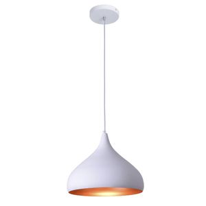 Pendente Rpx Gota Branco 30cm E27 1 Lâmpada Startec