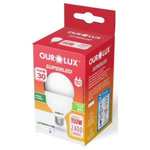 Lampada Superled Alta Potencia T30w 6500k Ourolux