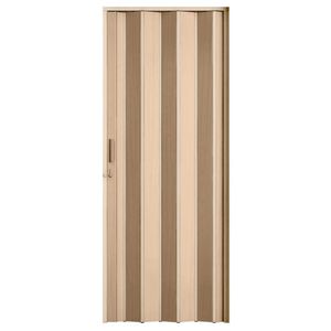 Porta Sanfonada Plastporta Trinco 060x210 Castanho Bcf