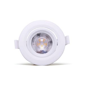 Spot Led Embutir Redondo 5w 3000k Alltop Mr16 38° Branco Taschibra