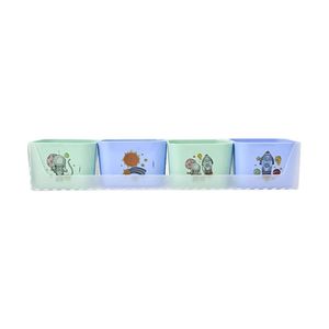 Mini Kit Mundo Da Lua Com 4 Portas Objetos Dello