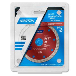 Disco Diamantado Pro Turbo 110x20mm Norton
