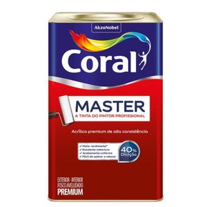 Tinta Master Fosco Branco Gelo 18l Coral