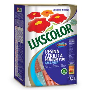 Resina Acrílica Premium Plus Base Água Cinza 18l Lukscolor