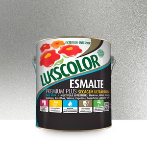 Esmalte Base Água Metalizado Base 3,2l Lukscolor