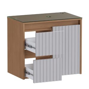 Toucador Kyoto 60cm Jequitibá Com Nude Cozimax