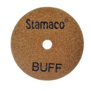 Disco De Lixa Diamantada (Buff) Branco 100mm Stamaco