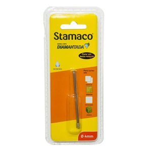 Serra Copo Diamantada Com Haste 4mm Stamaco